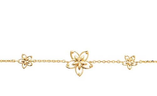 Bracelet motif fleurs - , cm