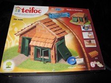 German Teifoc 200 piece build and play with real bricks construction kit TEI4210