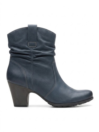 Chaussures tamaris cuir bleu - chaussures,