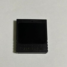 Official Nintendo GameCube Black Memory Card 251 59 Blocks (DOL-014) Genuine OEM