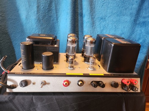 Luxman kmq7 amplifier 6l6 - amplifier, 6l6's