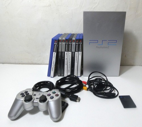Console ps2 fat silver complet - fat,