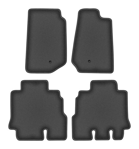 Jeu tapis velours graphite - de,