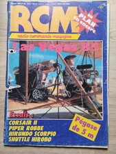 RCM Magazine 57 du 01/1986; Essais; Corsair II, Pippper Robbe, Hirundo Scorpio