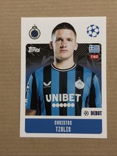 157 TZOLIS CLUB BRUGGE TOPPS