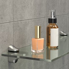 Support d'étagère en verre