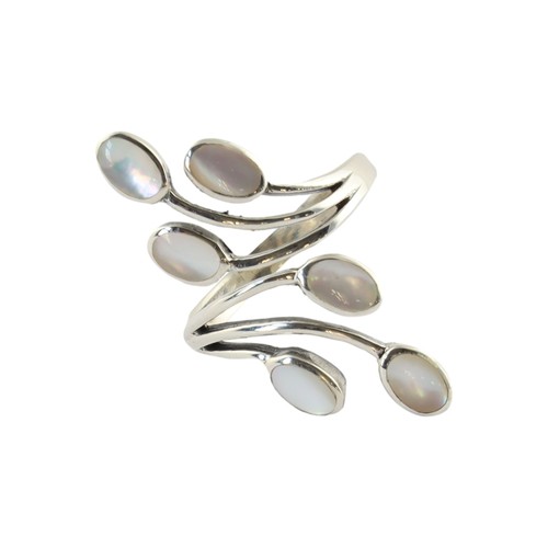 Bague doigt - , argent