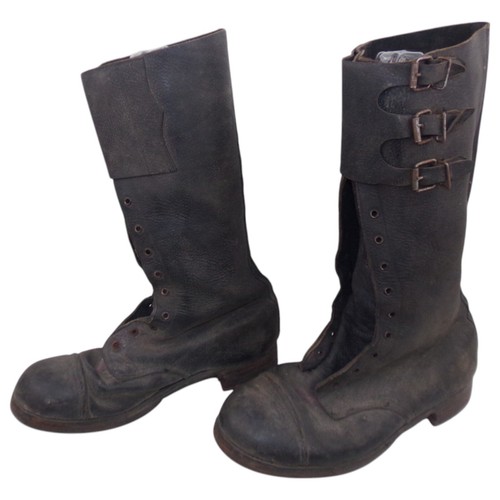 Paire bottes motocycliste - paire, de