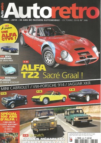 Auto retro 346 alfa - alfa, /