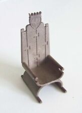 Playmobil (L1105) Middle Ages - Brown King's Armchair Seat Castle 3450