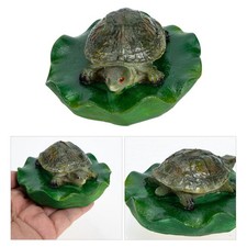  Statue Tortue Jardin Figurine Figurines De Tortues Décoration D'aquarium