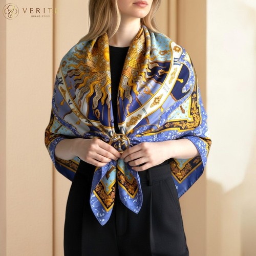 Rare vintage foulard soie - vintage,