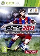 PES 2011 PRO EVOLUTION SOCCER 2011 XBOX 360 USED GAME AND COVER ITA