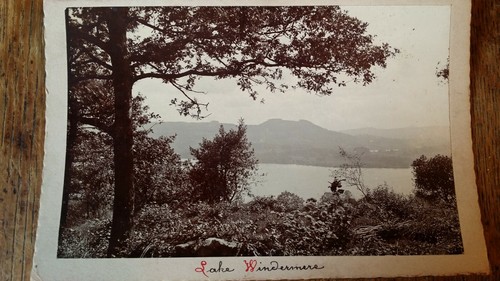 1890 antique cabinet card - cabinet,
