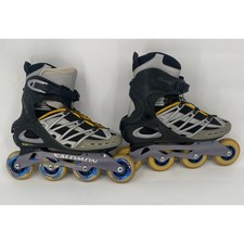 Salomon Motion 9 Ti Sz 9 Inline Speed Skates Roller Blades Black