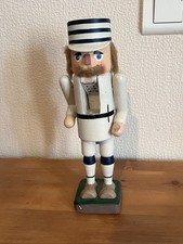 Ancien Casse Noisette De Noël En Bois Vintage