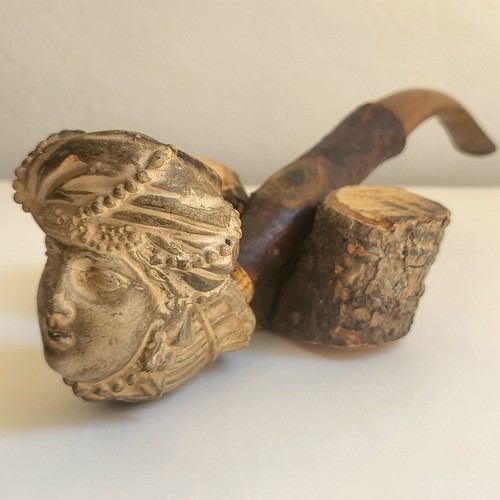 Ancienne pipe tête - pipe, de