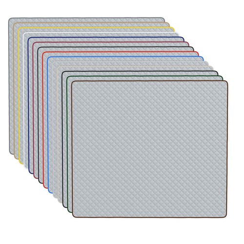 Gris cuir artificiel tapis - cuir,