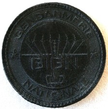 GIGN PARATROOPER GENDARMERIE BLACK BACKGROUND *