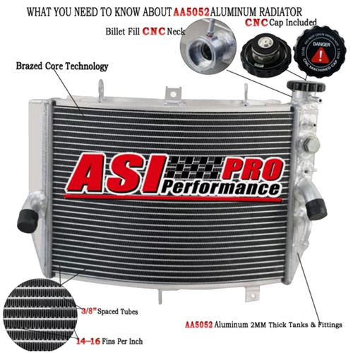 Upgraded aluminium radiateur - upgraded,