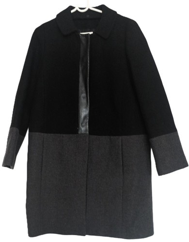 Manteau femme bicolore noir - femme, et