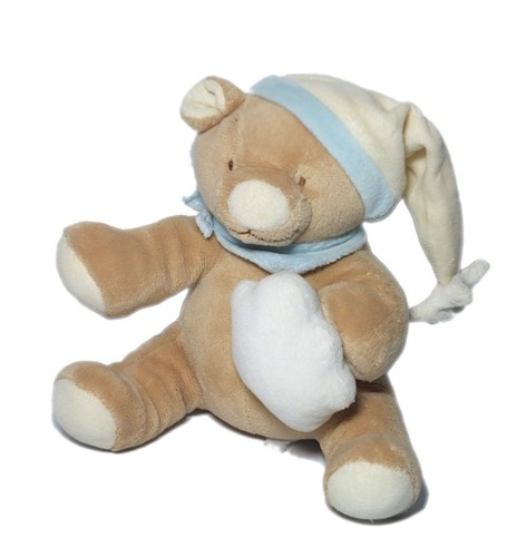 Noukie doudou ours beige - doudou,