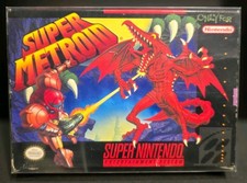 SNES Super Metroid "Only for Nintendo" *C.I.B.* Original N.A. Release