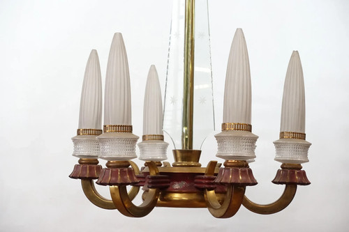 Lustre art déco maison - art,