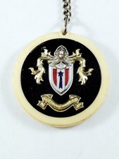 KEYRING - CITROËN TRACTION emblem - QUILLERY STEERING WHEELS - Vintage Garages 1960s