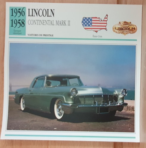 Lincoln continental mark - lincoln,