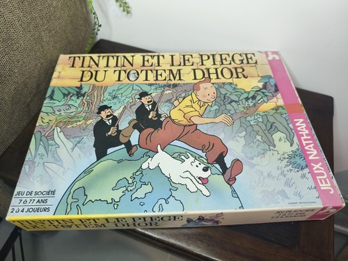 Jeu tintin piège du - tintin, le