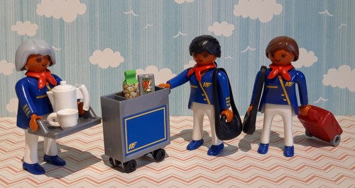 Playmobil hotesse air - hotesse, l'air