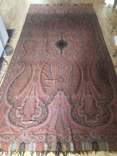 Châle cachemire paisley - châle,