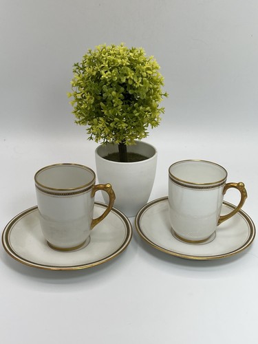 French porcelain demi - french, demi‑tasse