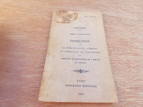 Ww1 manuel artillerie armes - manuel,