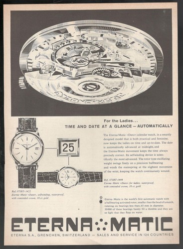 Eterna matic dato montre - eterna,