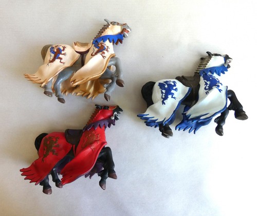 Lot chevaux chevaliers - chevaux,