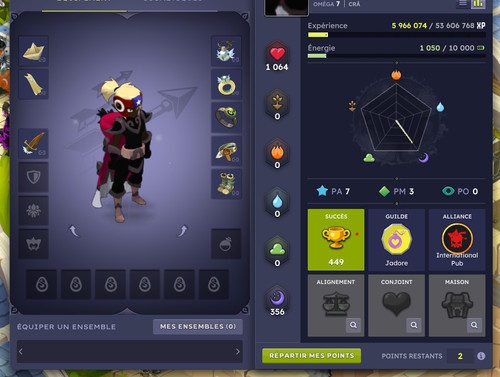 Compte dofus 200 serveurs - compte,