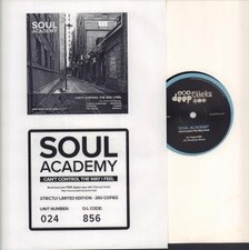 Soul Academy Can't Control the Way I Feel 12" vinyl Spain Deep Clicks 2015