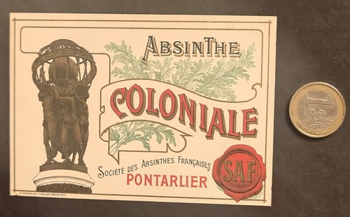Ancienne rare étiquette - ancienne,
