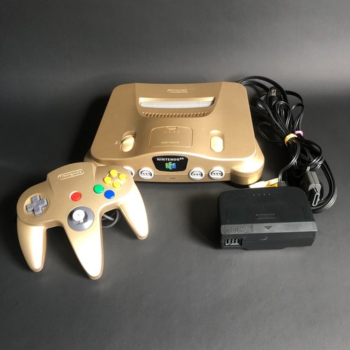 Nintendo gold n64 nus 001 - n64, nus-001