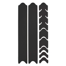 K099 Film de protection autocollant pour cadre de vélo VTT BMX Noir mat