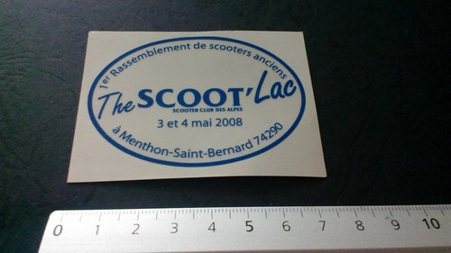 Sticker scooter vespa - scooter,