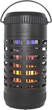 PIC Solar Mosquito Insect Killer Zapper Light Electric Pest Control Lamp, Black
