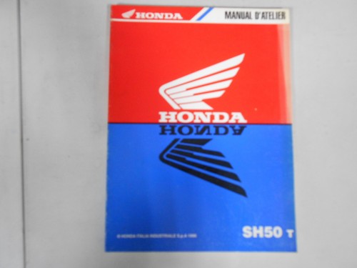 Manuel atelier honda sh50 - manuel,
