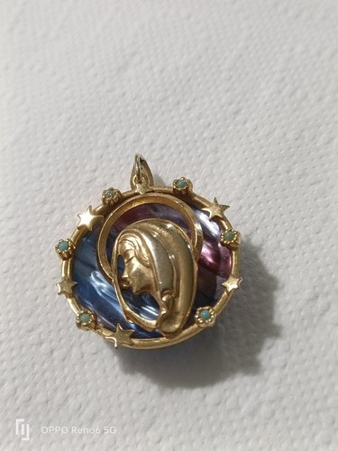 Médaille vierge marie - vierge,