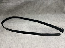 Sangle Dragonne Bretelle MAS45 Cuir Noir Origine Militaire Neuf Jamais Utiliser