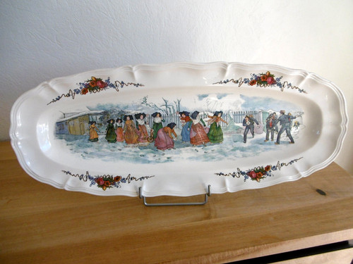 Plat poisson faience - plat, a