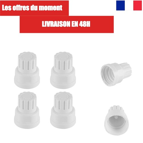 Bouchons radiateur blanc