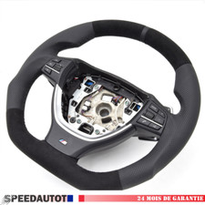 Tuning Volant Cuir M-Power SMG BMW F10,F11,F12,F13 Echange Standard
